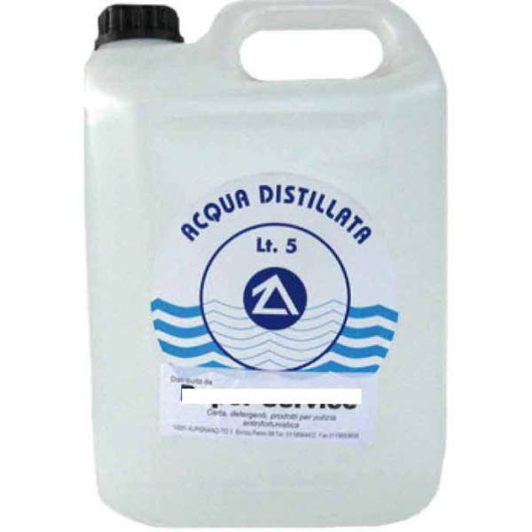 ACQUA DISTILLATA ltr.5